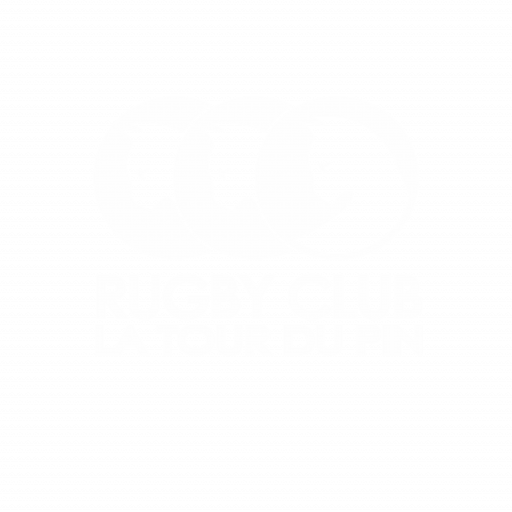 Maillot De Rugby La Tour Du Pin - Taille XL, Noir, Occasion